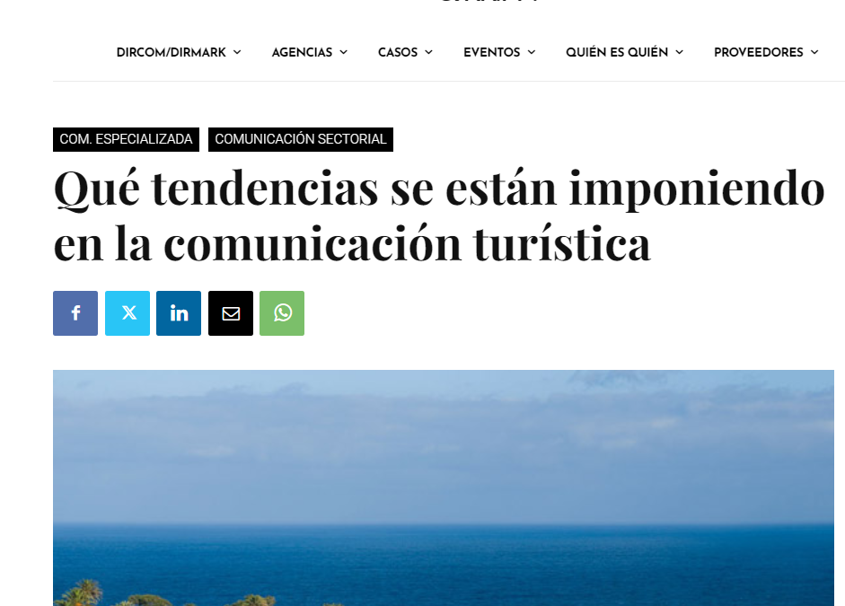 Blueroom analiza las tendencias en comunicación turística para TOP Comunicación